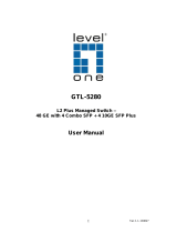 LevelOne GTL-5280 User manual