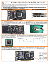 EK Water Blocks 3831109856505 Installation and mounting manual