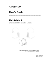 Grace Digital Audio Mini-Bullets II User manual