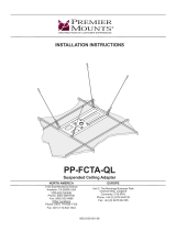 Premier Mounts PP-FCTA-QL Owner's manual