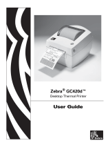 Zebra CG420d User manual