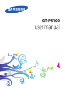 Samsung 10.1 User manual