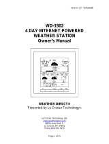 La Crosse Technology Weather Direct WD-3302 User manual