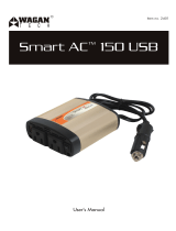 Wagan Smart AC 150 USB II User manual