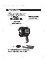 Brinkmann Max Million III Owner's manual