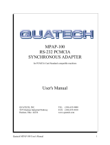 Quatech MPAP-100 User manual