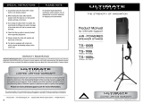 Ulti­mate Lift-assist Aluminum Tripod Speaker Stand User manual