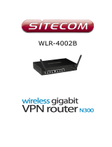 Sitecom WLR-4002B - N300 User manual