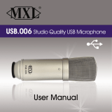 Marshall Electronics MXL USB.006 User manual
