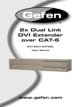 Gefen EXT-2DVI-CAT6DL User manual