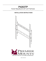 Premier Mounts P4263TP Owner's manual