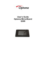 Optoma Technology MirrorBoard Q300 User manual