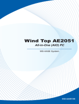 MSI Wind Top AE2051 User manual