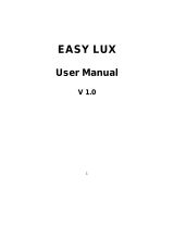 ITT Easy Lux User manual