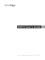 Synology DX513 User guide