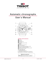 Tissot Couturier Chrono User manual