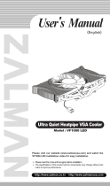 ZALMAN VF1000 LED User manual