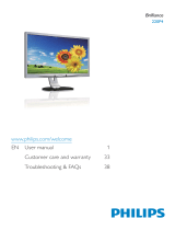 Philips 220P4LPYES/01 User manual