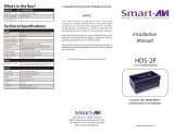 Smart-AVI HDS-4P User manual