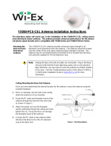 Wi-Ex YX050-PCS-CEL Installation guide