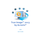 ACRONIS True Image 2013 User guide