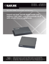 Black Box HDV-HDMI-TZ-A-K User manual