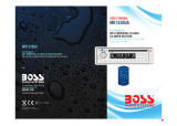 Boss marine CD/MP3 AM/FM Receiver User manual