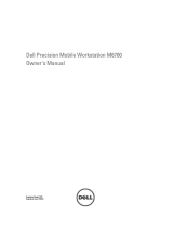 Dell Precision Mobile Workstation M6700 User manual