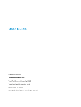 TrustPort Antivirus 2013, 10u, 1Y, OEM User guide