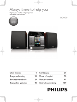 Philips DCM129 User manual