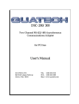 Quatech DSC-200/300IND User manual