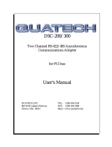 Quatech DSC-200 User manual