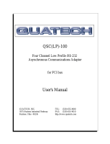 Quatech QSC-100 User manual