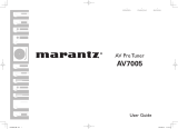 Marantz AV7005 User manual