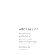 Arcam P1 Operating instructions