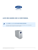 LaCie 4TB 2big Quadra User manual