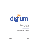 Digium G100 Series Administrator's Manual