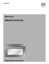 V-ZUG Miwell-Combi SL Operating instructions