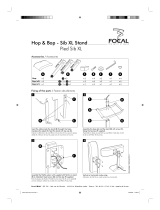 Focal 2 stands Bop pack User manual