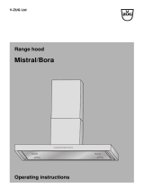 V-ZUG Mistral Operating instructions