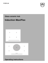Vzug MaxiFlex GK56TIMS Operating instructions