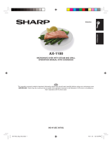 Sharp AX-1100 Steamwave User manual