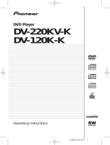 Pioneer DV-120K-K User manual