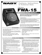 Nady Audio FWA-15 Specification