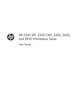 HP HP Z220 CMT User guide