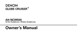 Denon AH-NCW500 Owner's manual