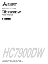 Mitsubishi Electric HC7900DW User manual