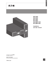 Eaton 9SX 6000i RT3U User manual
