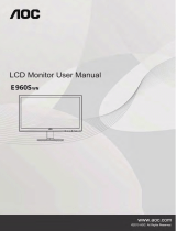 AOC E960S User manual