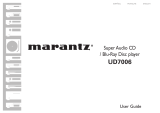 Marantz UD7006 User manual
